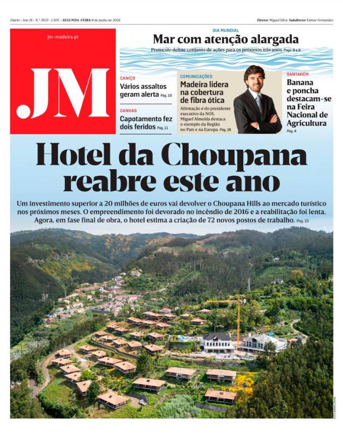 Segunda-feira, 8 de junho de 2026