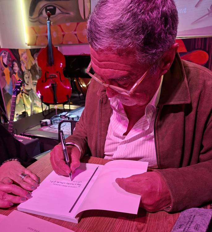 Livro ‘Cartas de Amor e Silêncio’ de José Júlio foi apresentado no Museu MAMMA