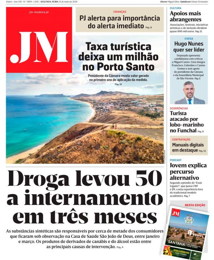 Segunda-feira, 25 de maio de 2026