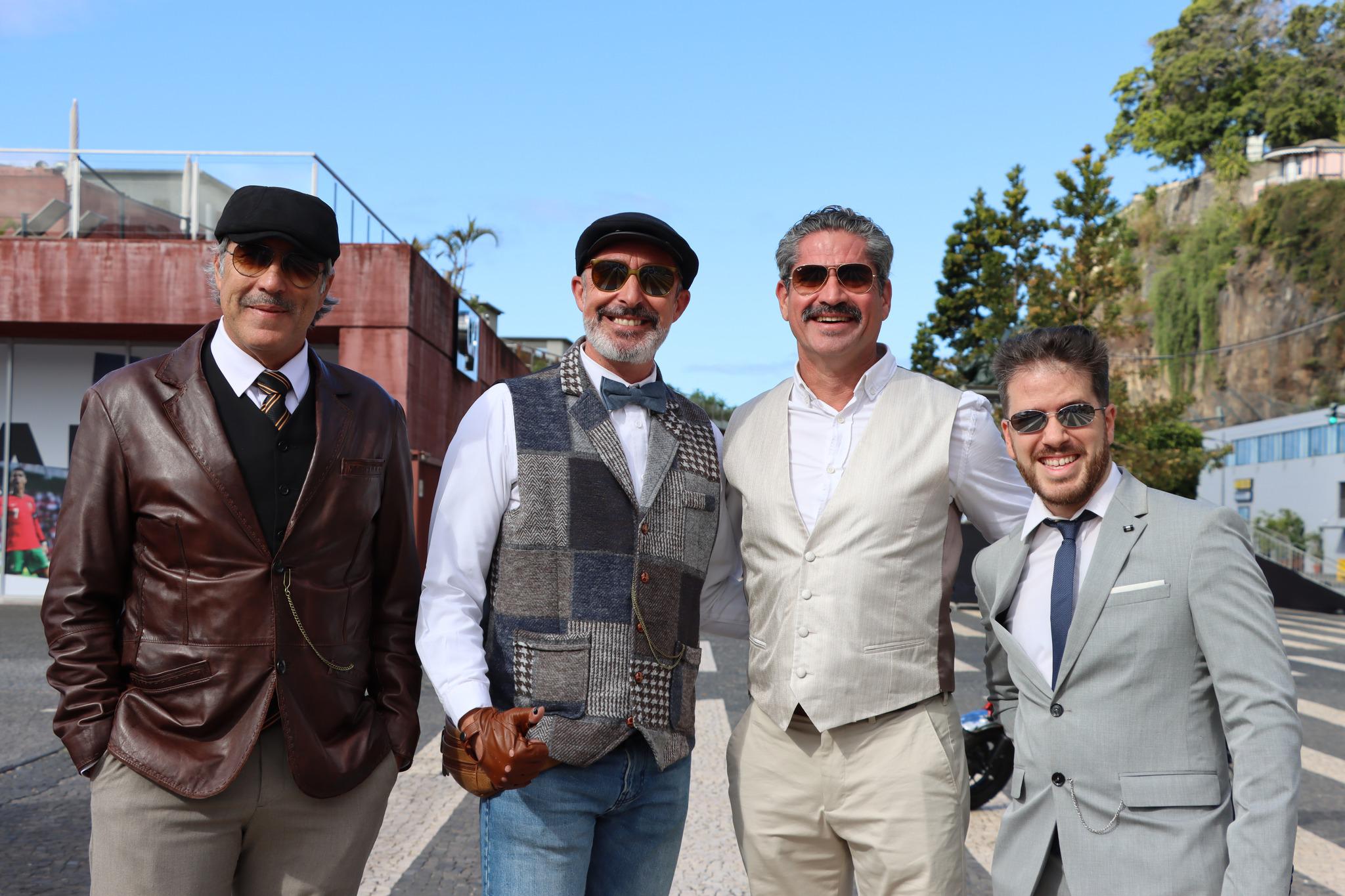 Veja as fotos que ilustram a 10.ª edição regional do Distinguished Gentleman’s Ride Funchal