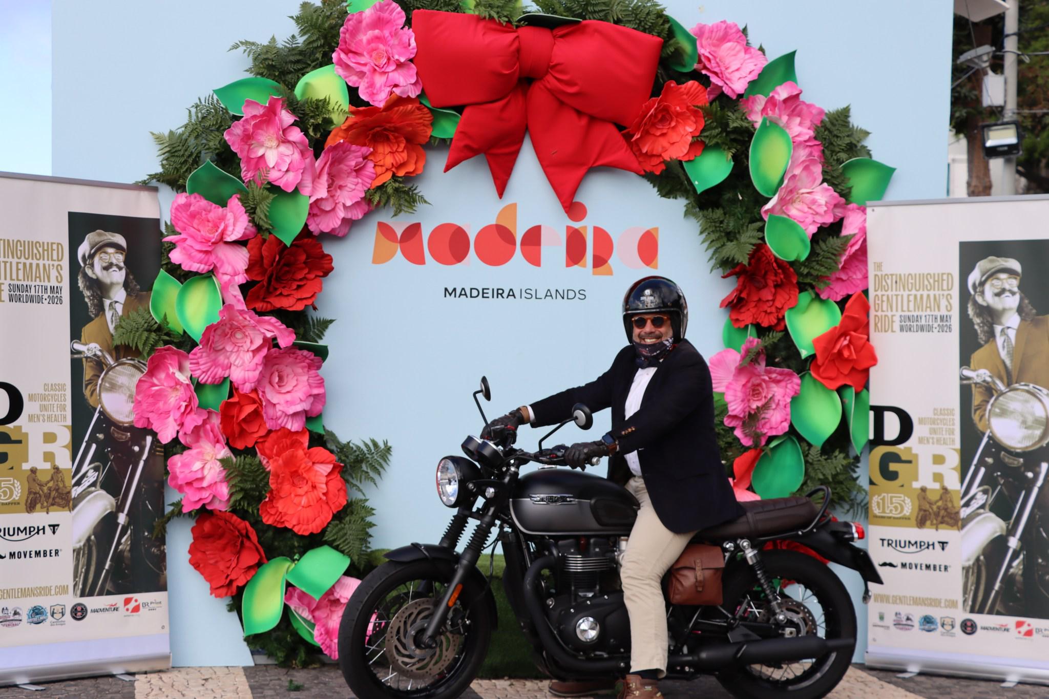Veja as fotos que ilustram a 10.ª edição regional do Distinguished Gentleman’s Ride Funchal