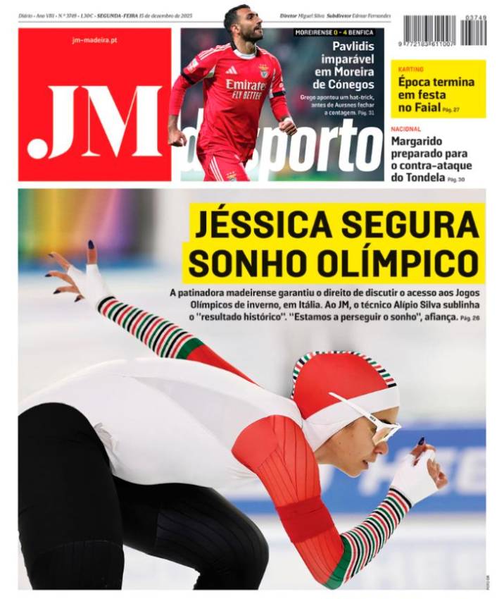 Segunda-feira, 15 de dezembro de 2025