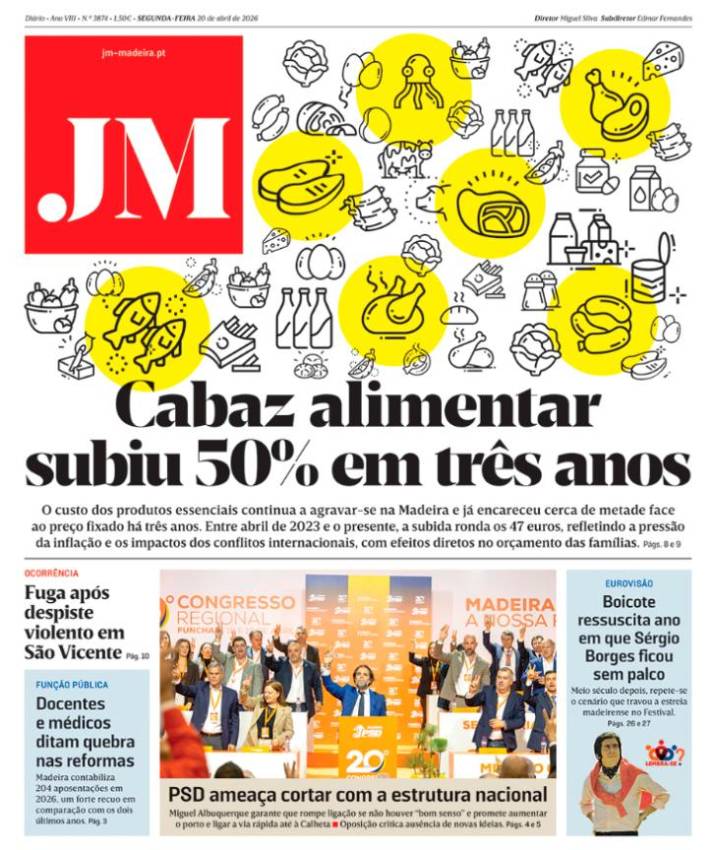 Segunda-feira, 20 de abril de 2026