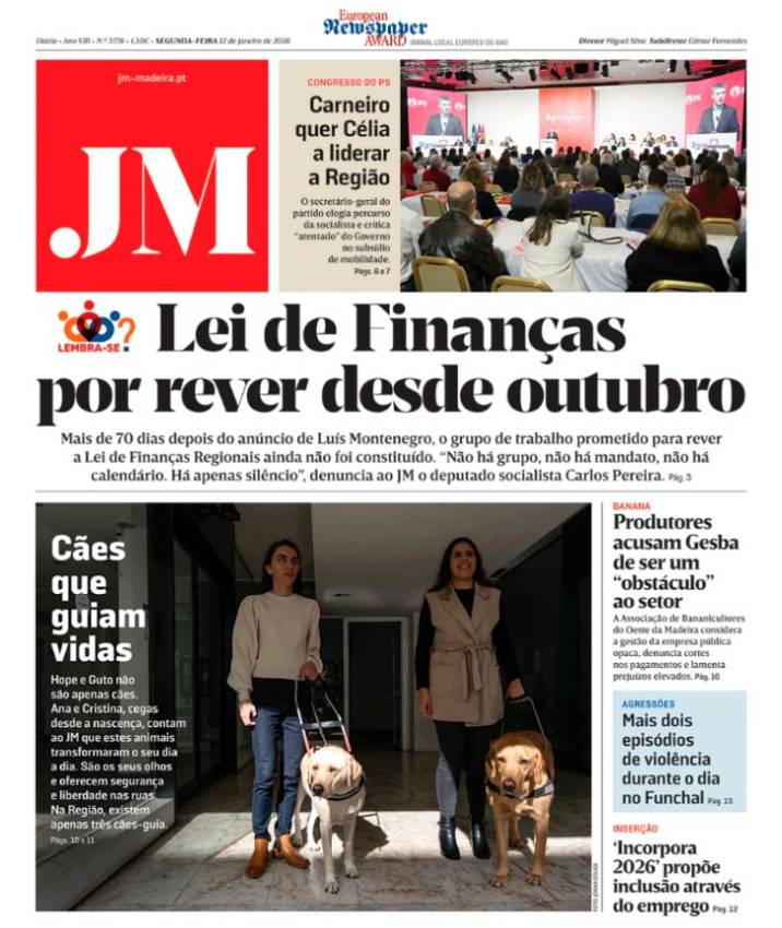 Segunda-feira, 12 de janeiro de 2026