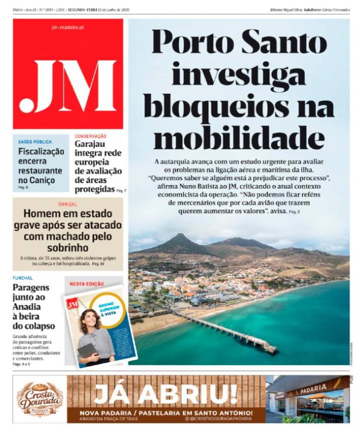 Segunda-feira, 15 de junho de 2026