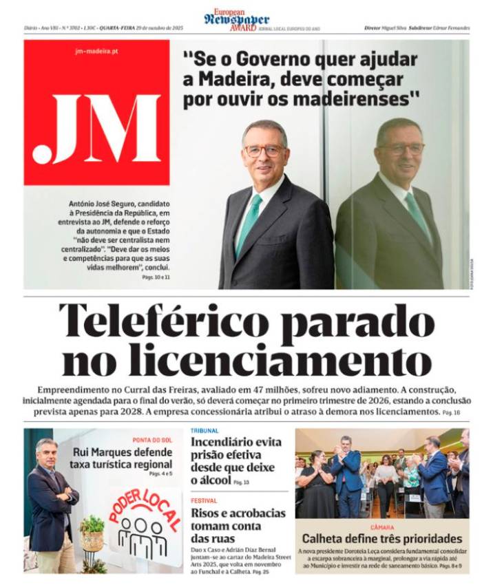 Quarta-feira, 29 de outubro de 2025