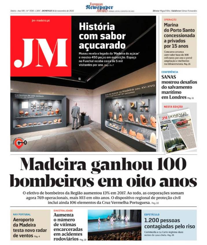 Domingo, 16 de novembro de 2025