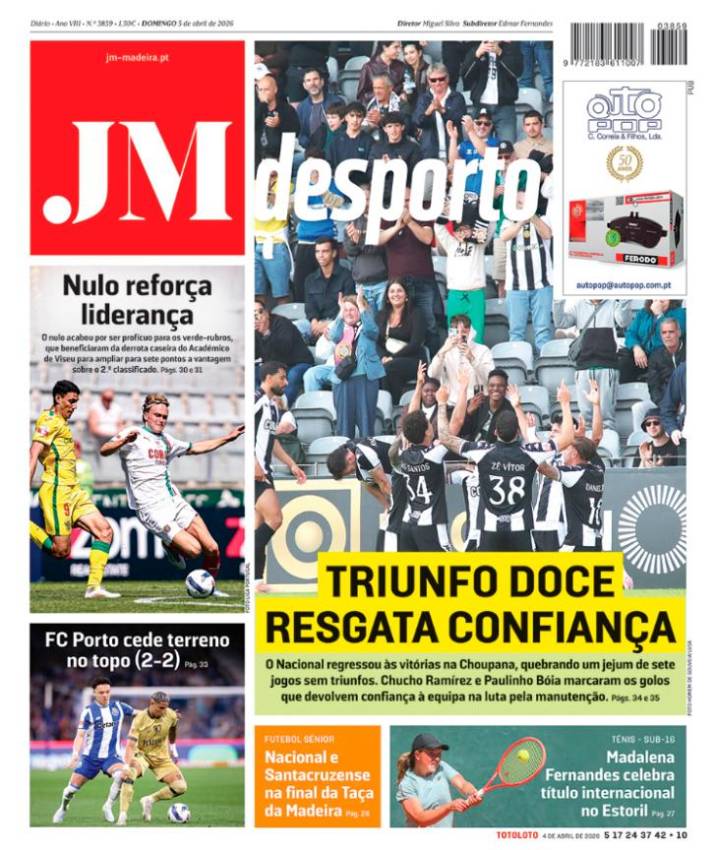 Domingo, 5 de abril de 2026