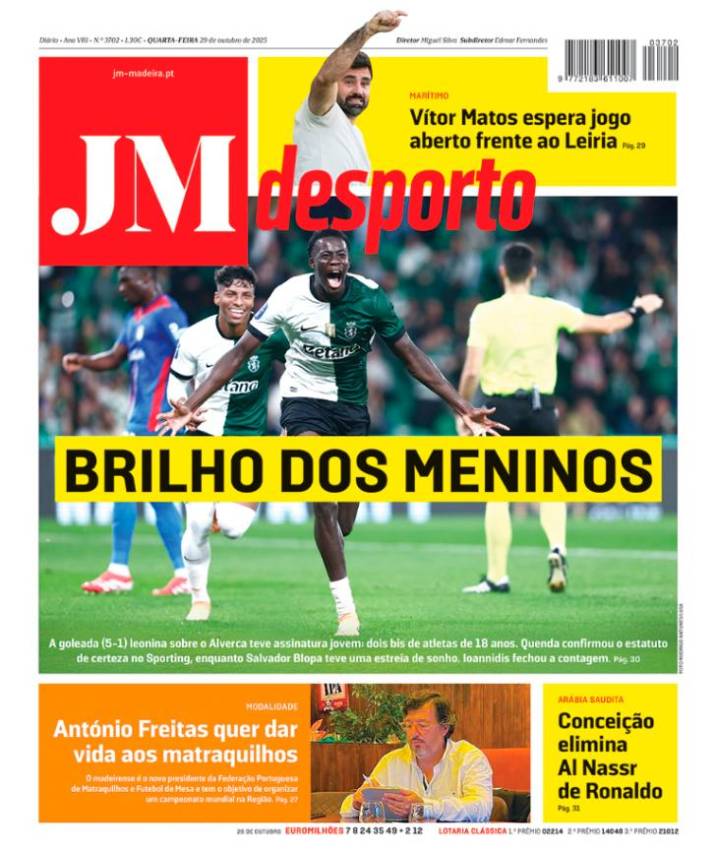 Quarta-feira, 29 de outubro de 2025