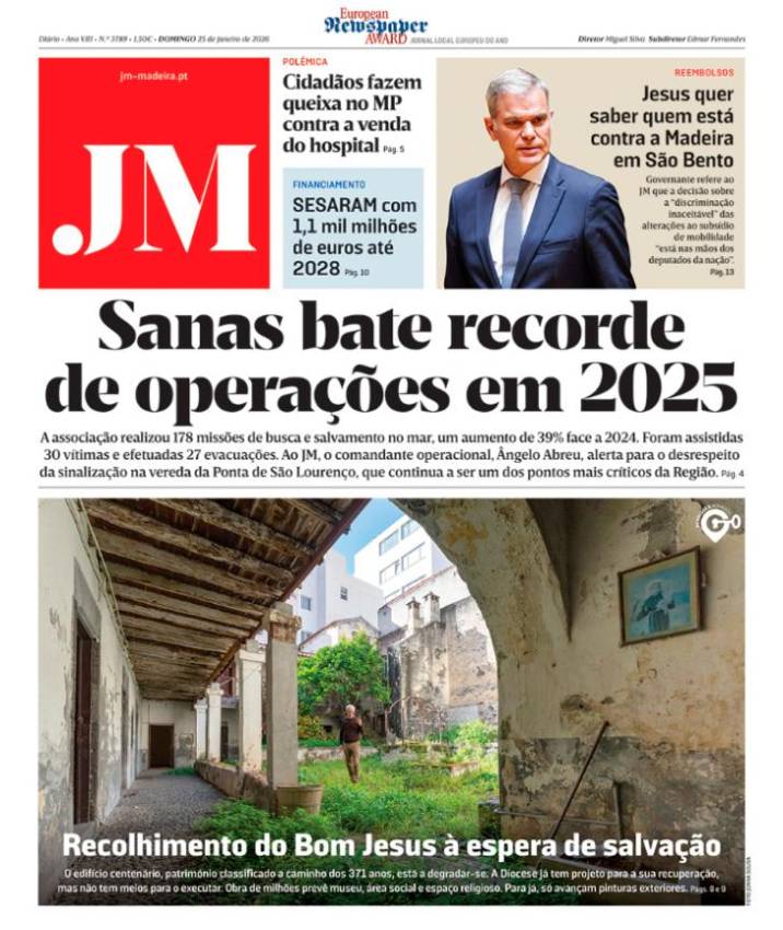 Domingo, 25 de janeiro de 2026