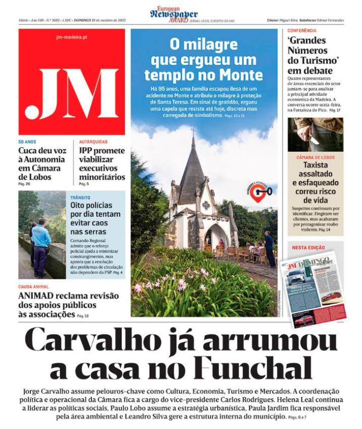 Domingo, 19 de outubro de 2025