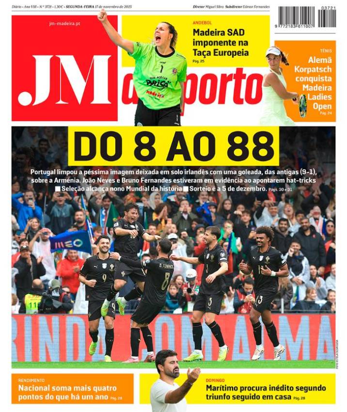 Segunda-feira, 17 de novembro de 2025