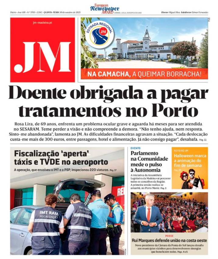 Quinta-feira, 30 de outubro de 2025