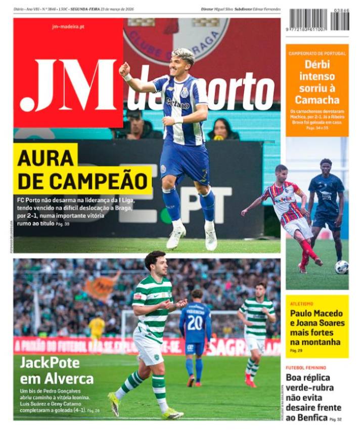 Segunda-feira, 23 de março de 2026