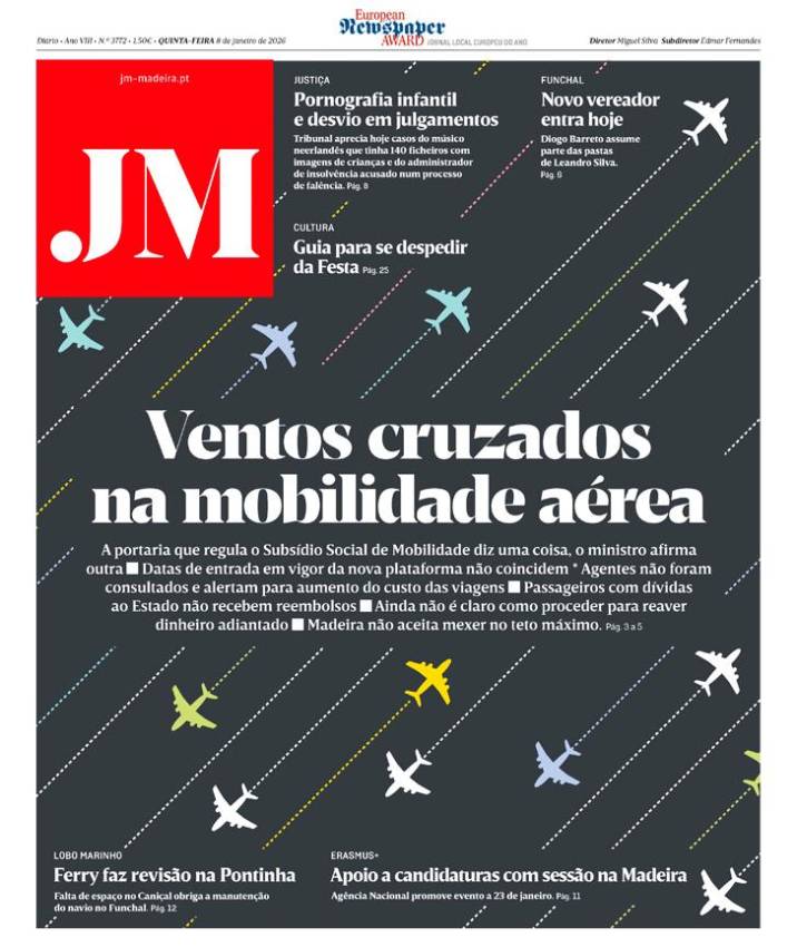 Quinta-feira, 8 de janeiro de 2026