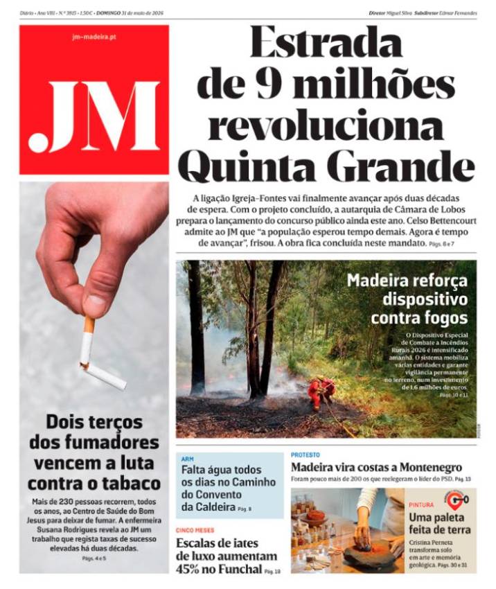 Domingo, 31 de maio de 2026