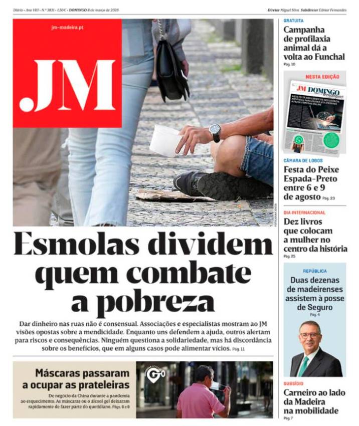 Domingo, 8 de março de 2026