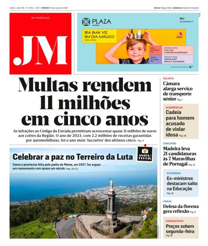Sábado, 30 de maio de 2026