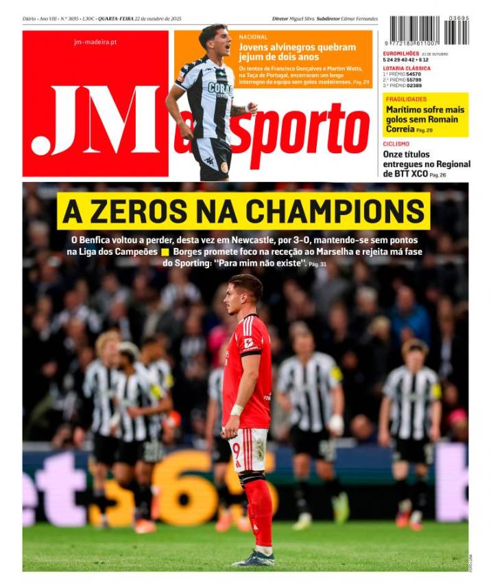 Quarta-feira, 22 de outubro de 2025