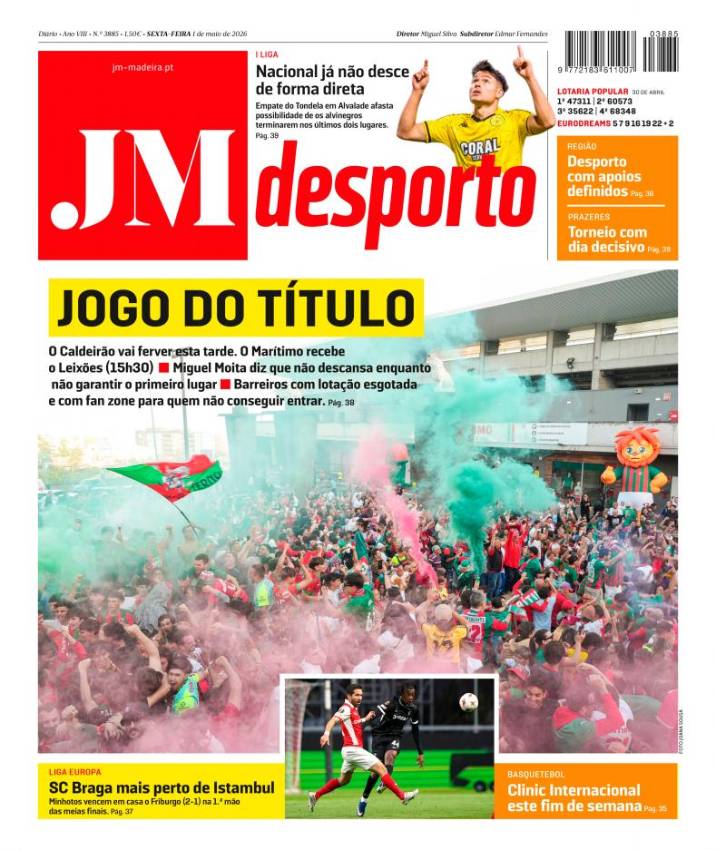 Sexta-feira, 1 de maio de 2026