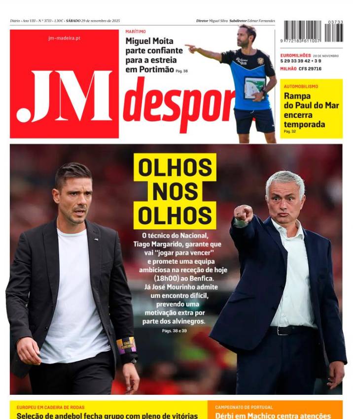 Sábado, 29 de novembro de 2025