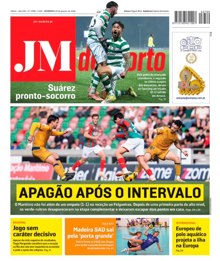 Domingo, 25 de janeiro de 2026