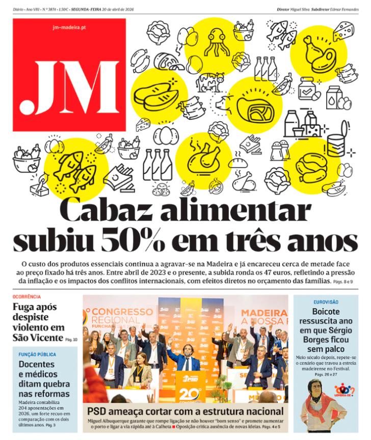 Segunda-feira, 20 de abril de 2026