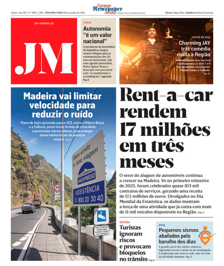 Segunda-feira, 20 de outubro de 2025