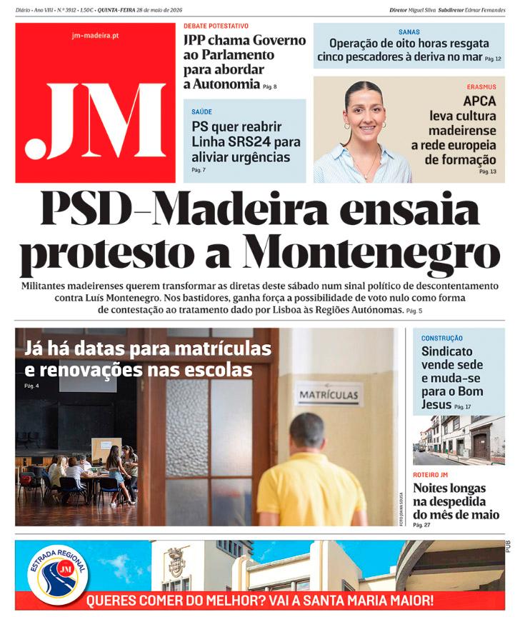 Quinta-feira, 28 de maio de 2026