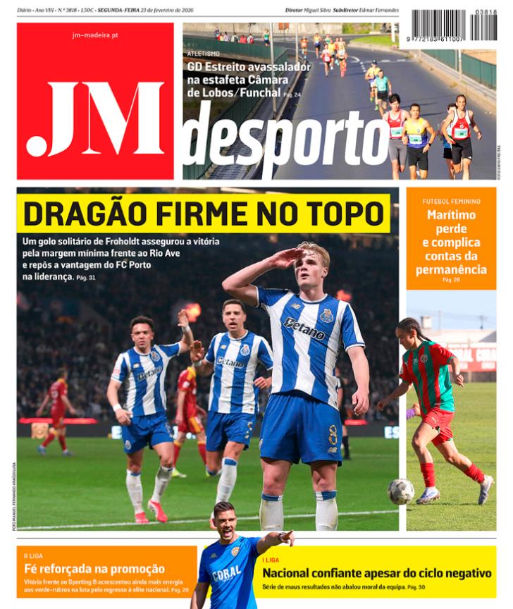 Segunda-feira, 23 de fevereiro de 2026