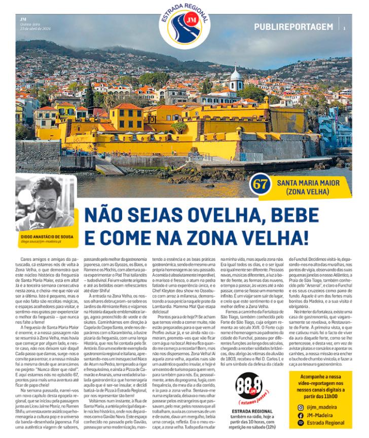 Quinta-feira, 23 de abril de 2026