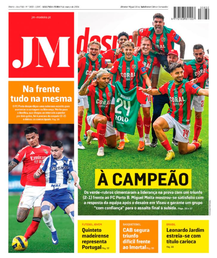 Segunda-feira, 9 de março de 2026