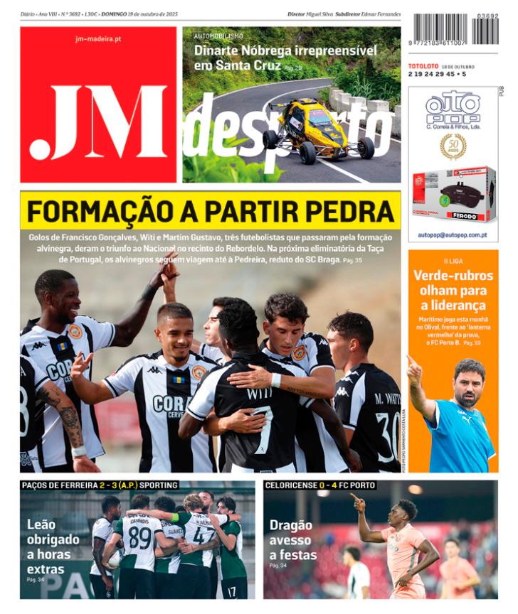 Domingo, 19 de outubro de 2025