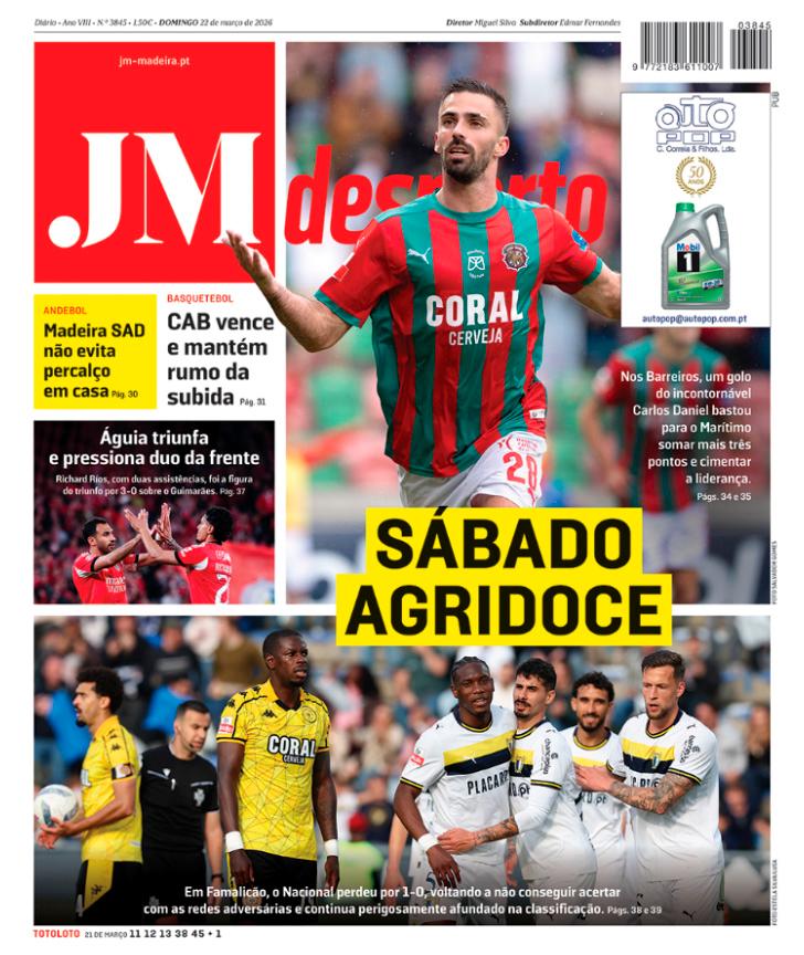 Domingo, 22 de março de 2026