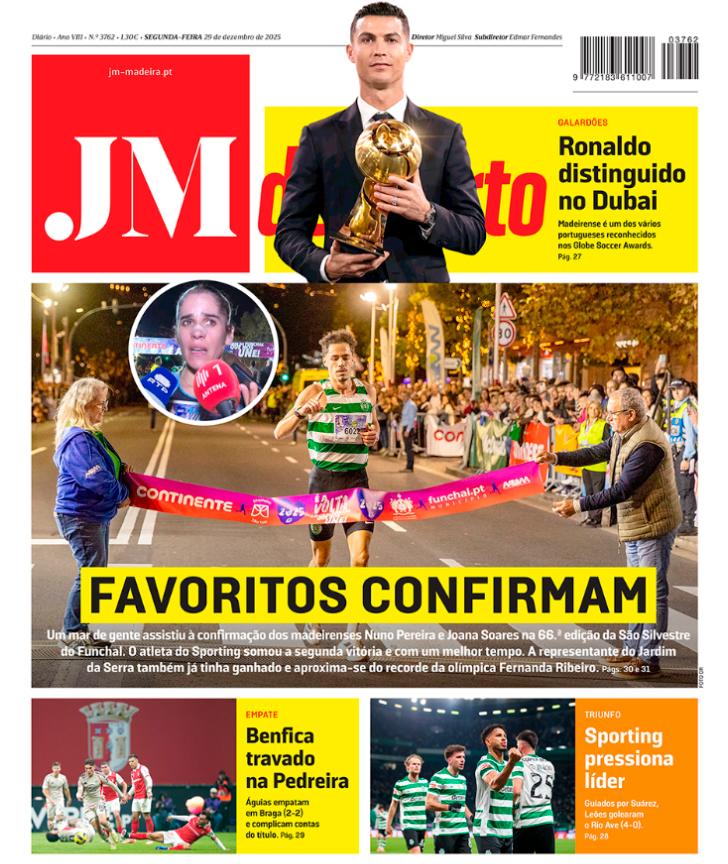 Segunda-feira, 29 de dezembro de 2025