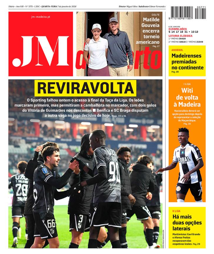 Quarta-feira, 7 de janeiro de 2026