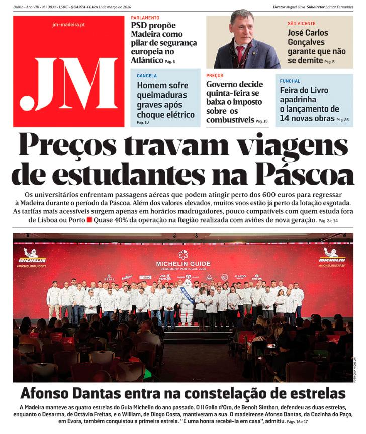 Quarta-feira, 11 de março de 2026