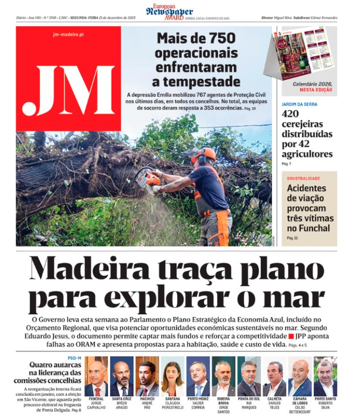 Segunda-feira, 15 de dezembro de 2025