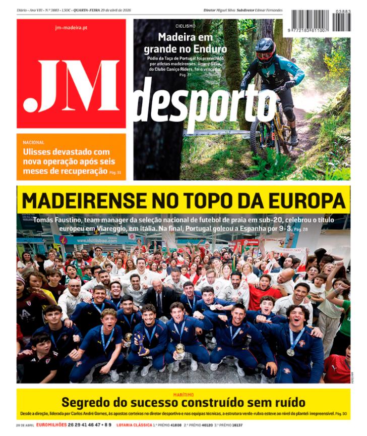 Quarta-feira, 29 de abril de 2026