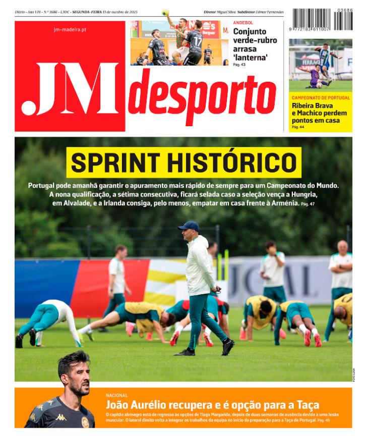 Segunda-feira, 13 de outubro de 2025