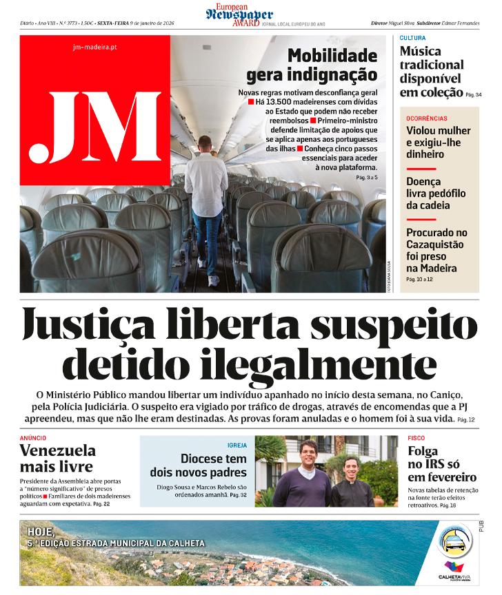 Sexta-feira, 9 de janeiro de 2026