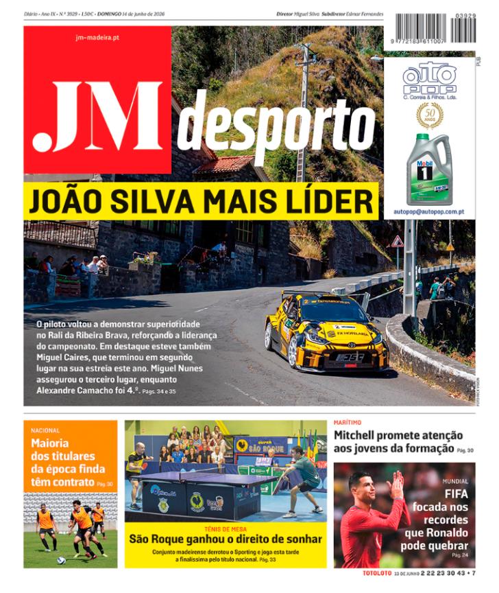 Domingo, 14 de junho de 2026