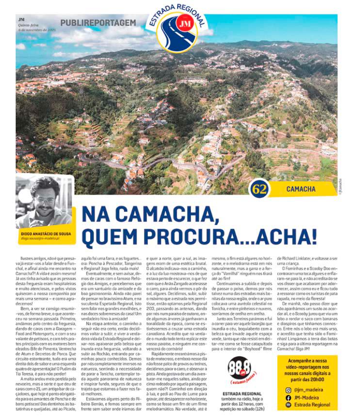 Quinta-feira, 6 de novembro de 2025