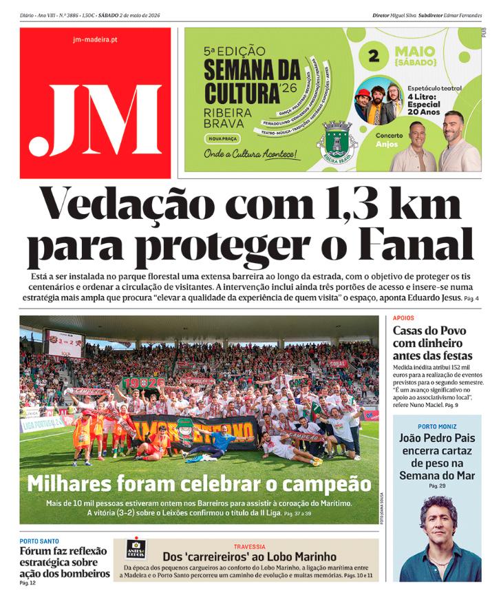 Sábado, 2 de maio de 2026