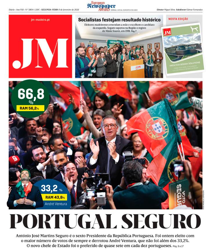 Segunda-feira, 9 de fevereiro de 2026