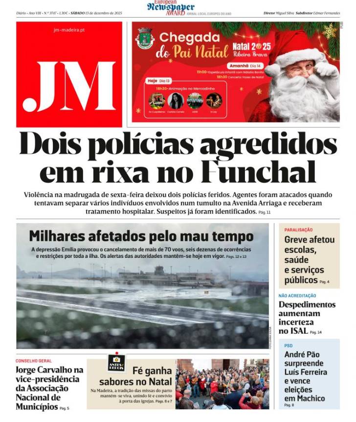 Sábado, 13 de dezembro de 2025