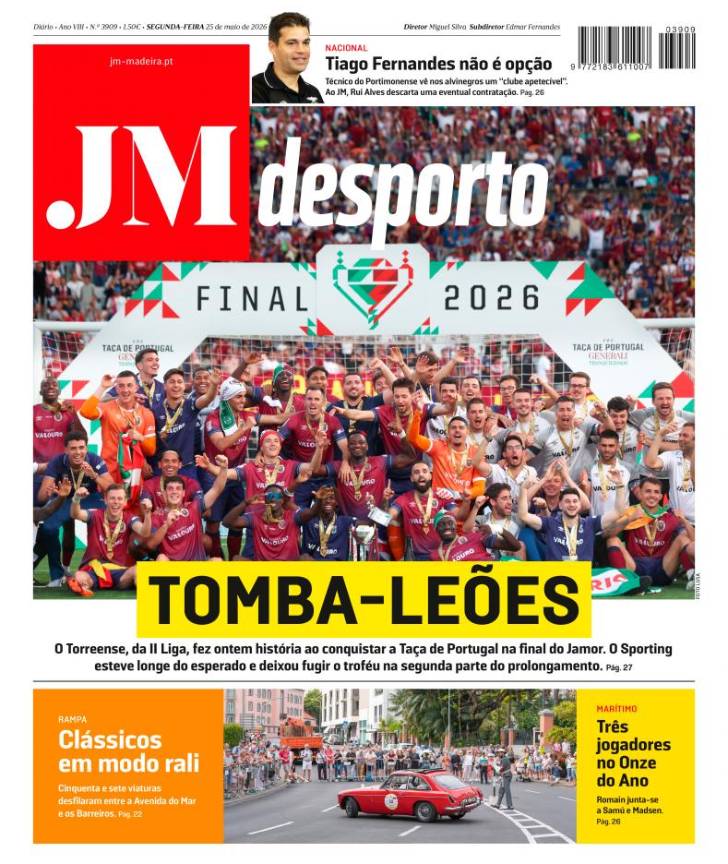 Segunda-feira, 25 de maio de 2026