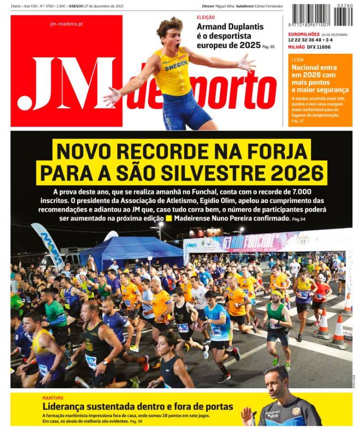 Sábado, 27 de dezembro de 2025