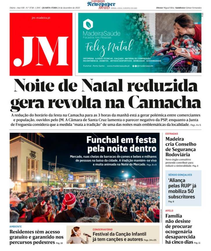 Quarta-feira, 24 de dezembro de 2025