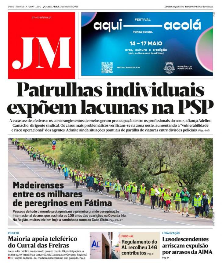 Quarta-feira, 13 de maio de 2026